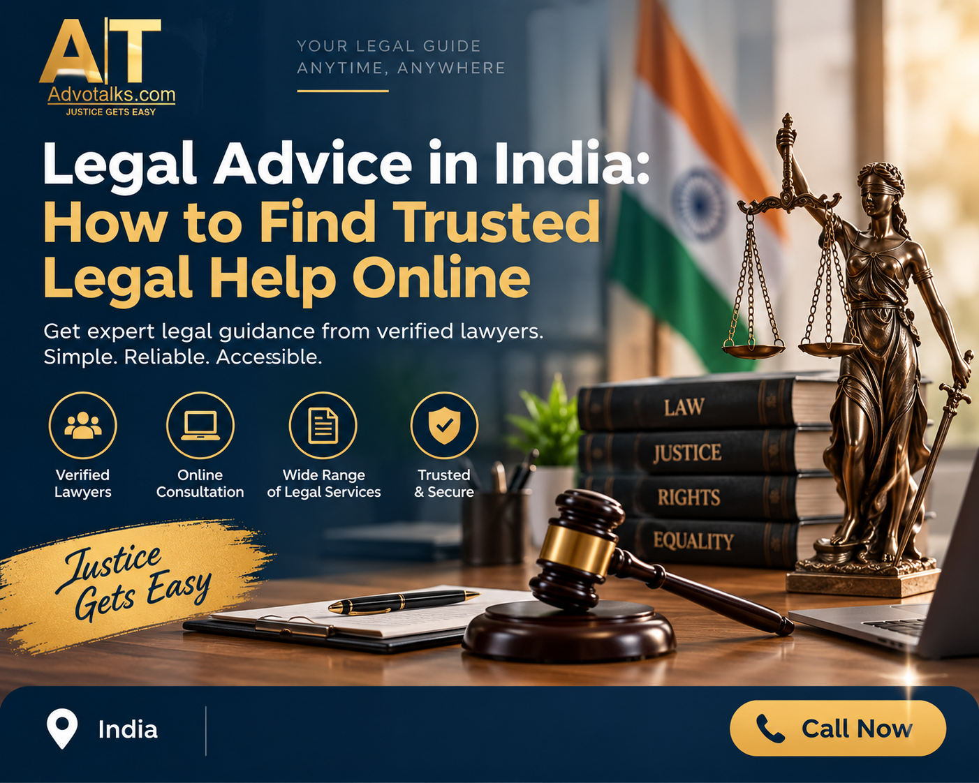 Legal Advice In India: How To Find Trusted Legal Help Online